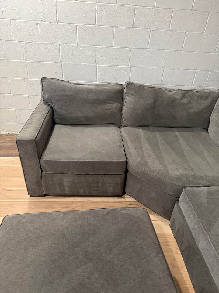 Gray 4-Piece Sectional