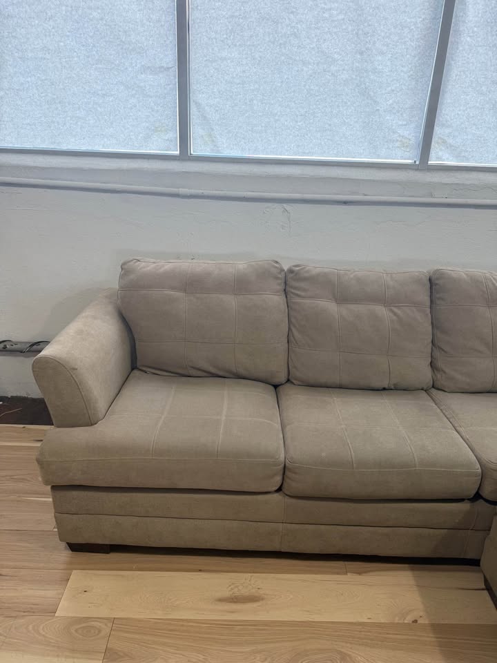 Tan 3-Piece Sectional