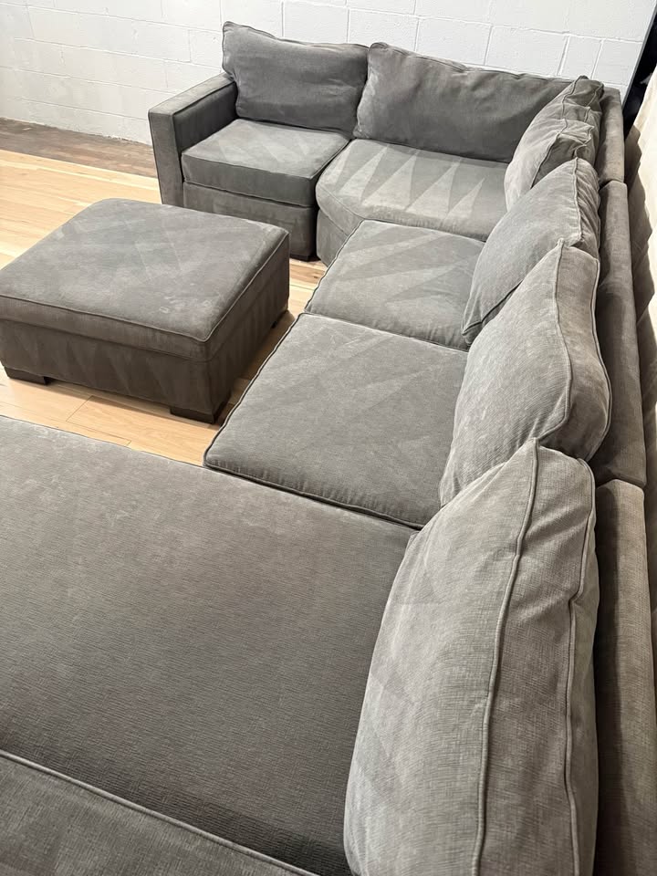 Gray 4-Piece Sectional