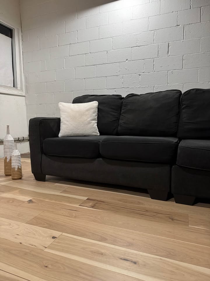 Charcoal 2-Piece Sectional