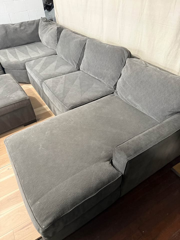 Gray 4-Piece Sectional