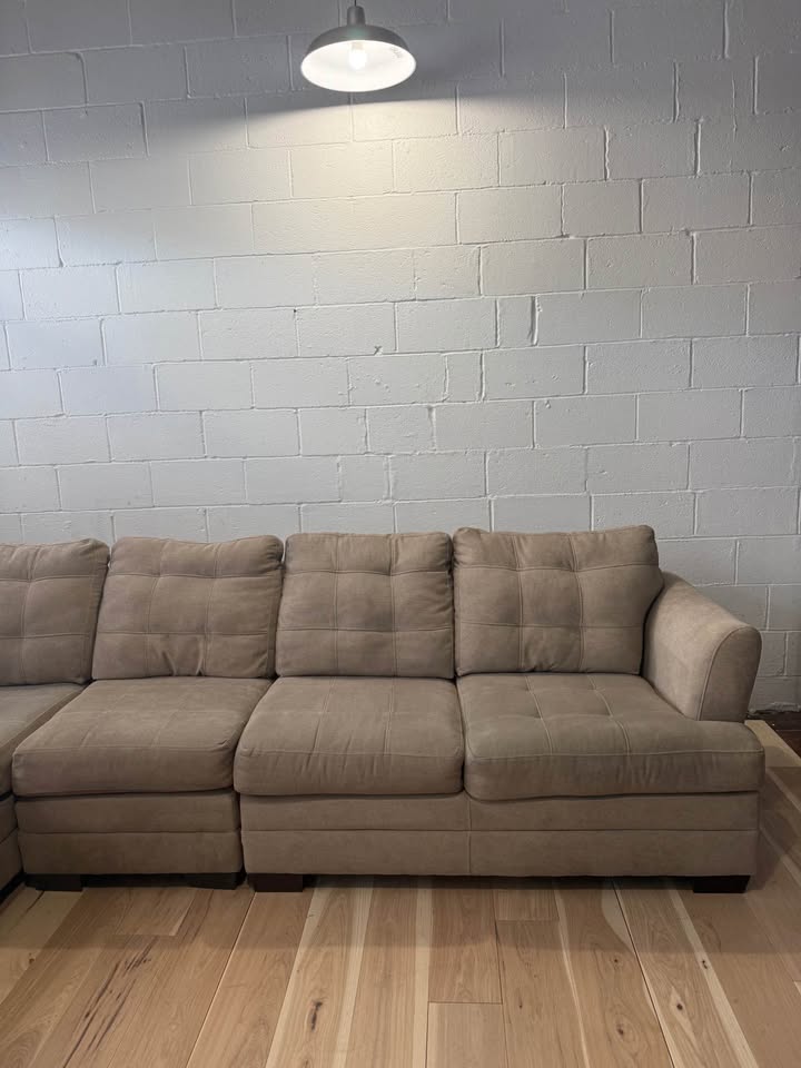 Tan 3-Piece Sectional