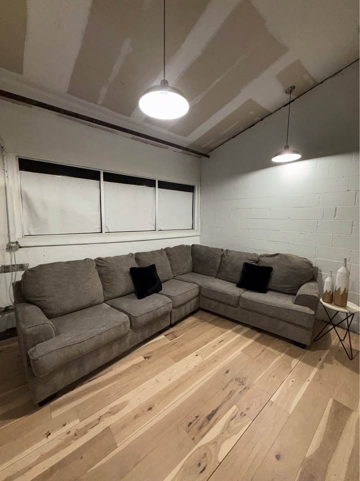 Gray 3-Piece Sectional Sofa