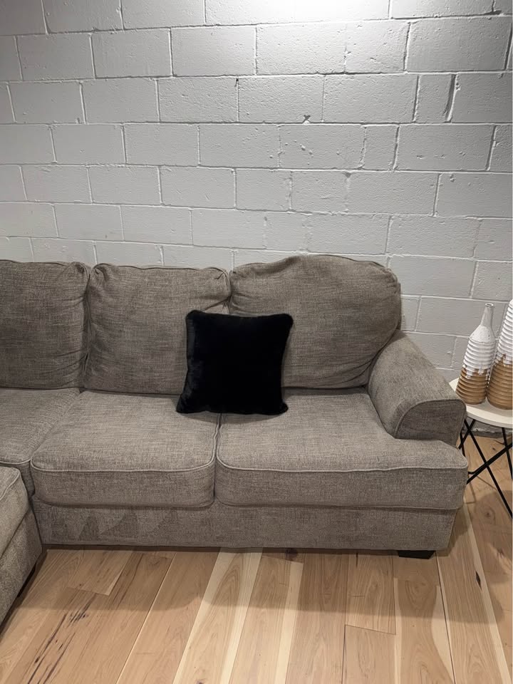 Gray 3-Piece Sectional Sofa