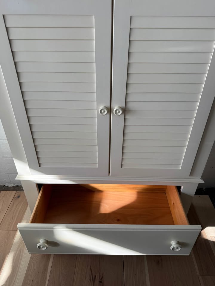 Broyhill Armoire / Wardrobe Cabinet – Solid & Clean