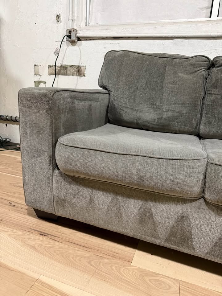 Gray 2 Piece Sectional Couch