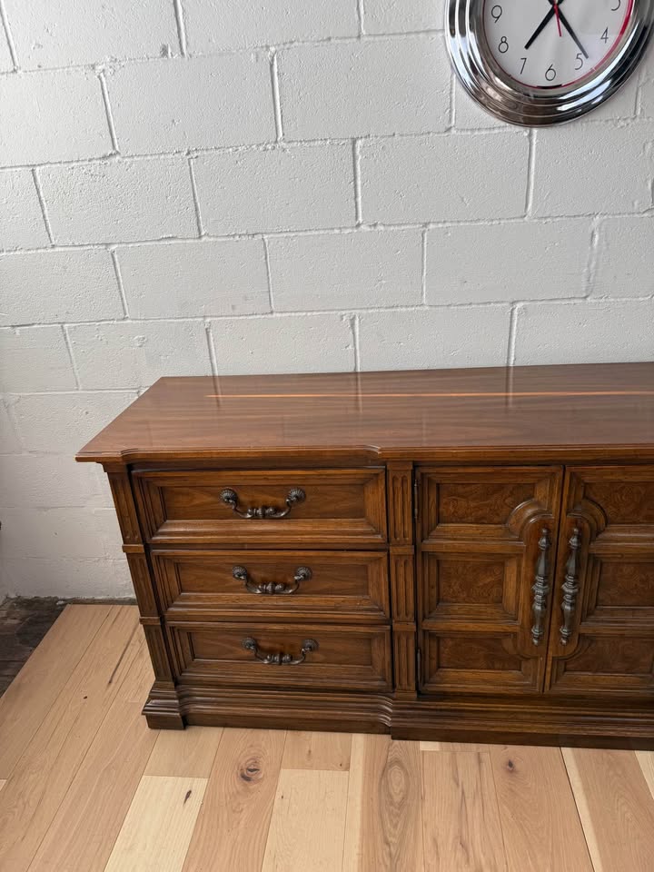 Extra-Wide Solid Wood Storage Cabinet / Dresser