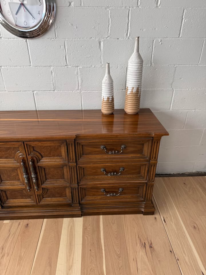 Extra-Wide Solid Wood Storage Cabinet / Dresser