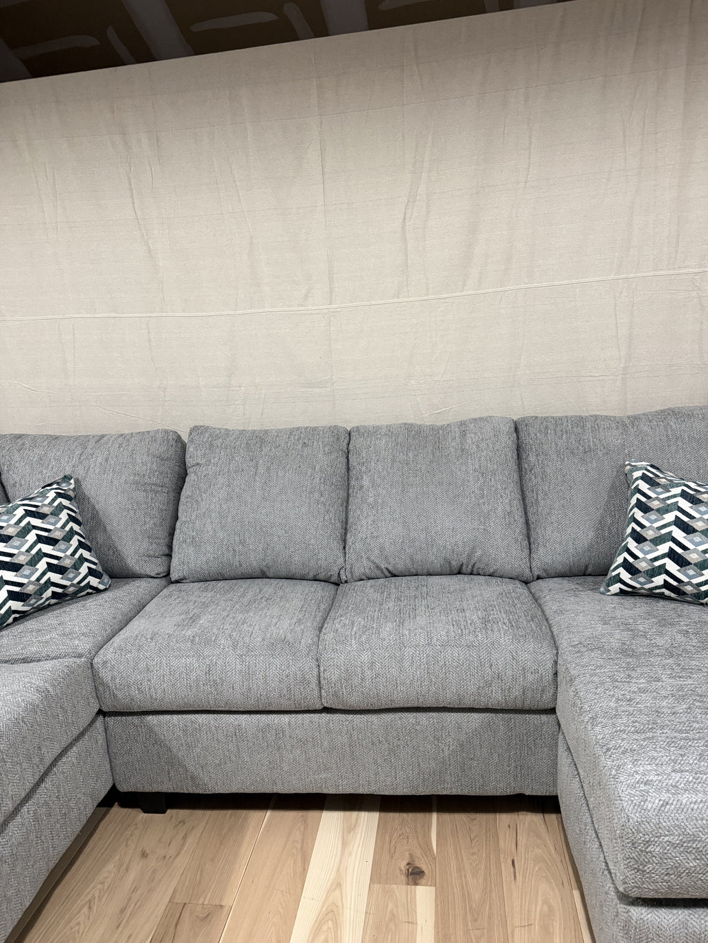 Gray 3-Piece Sectional
