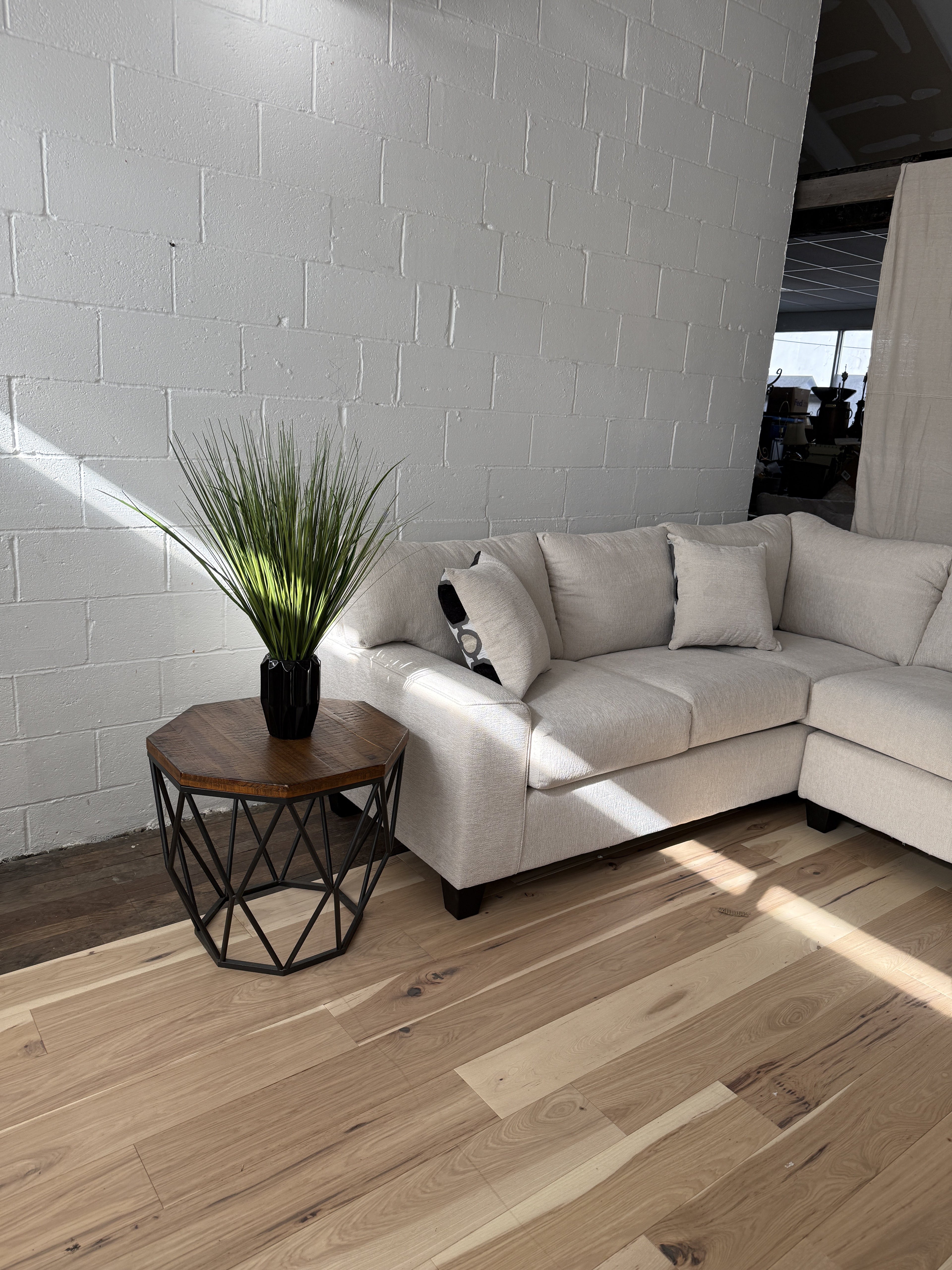 Light Cream 3-Piece Sectional